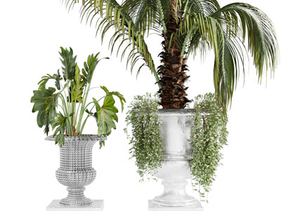 欧式户外花盆植物盆栽