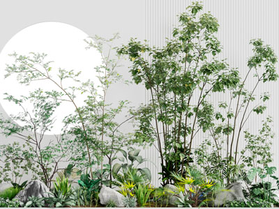 现代植物园林景观园艺小品