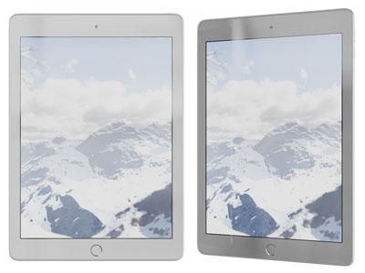 现代平板电脑、iPad