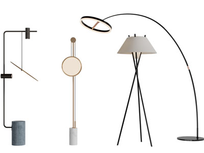 现代轻奢落地灯