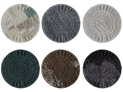 现代圆形地毯3d模型 现代圆形地毯