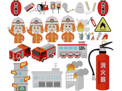 现代消防设备标识指示牌