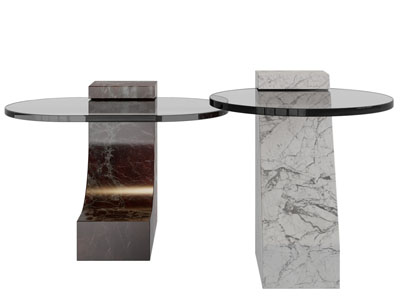 现代茶几3d模型 现代茶几