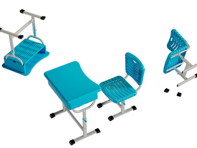 现代学生书桌椅组合