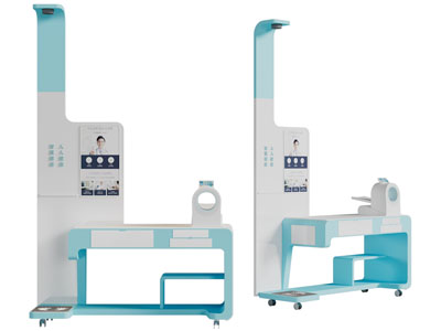 电子体重秤医疗器械3d模型 电子体重秤医疗器械