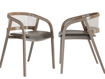 侘寂风休闲椅子