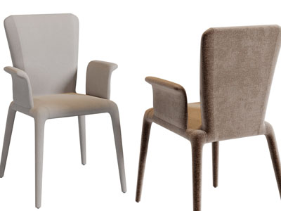 侘寂风休闲椅子