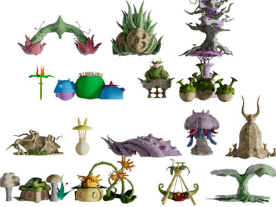 游戏动漫卡通场景文件