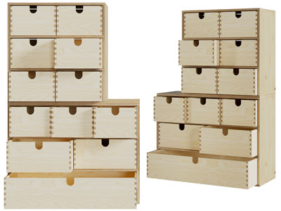 现代收纳装饰柜