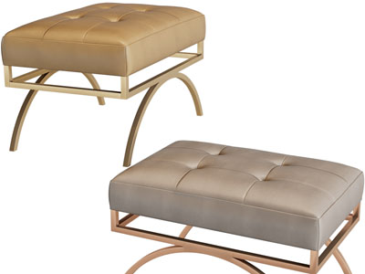 现代轻奢沙发凳