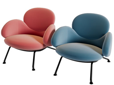 侘寂风休闲椅子