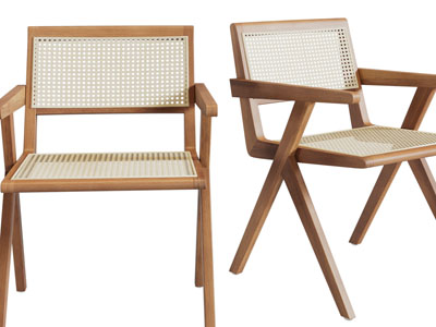 侘寂风休闲椅子