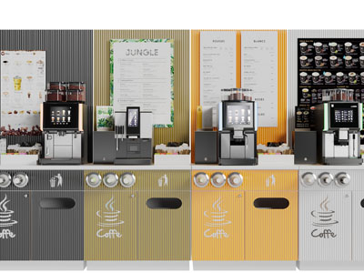 工业风咖啡料理台