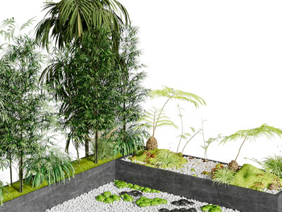 现代庭院景观园艺小品