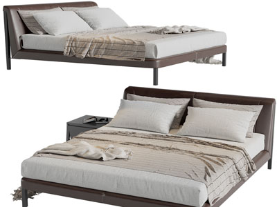 现代双人床
