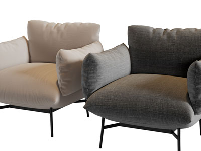 侘寂风休闲椅子