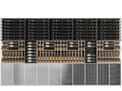 后现代开放式的酒柜