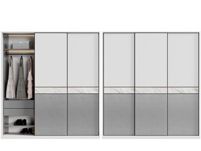 现代衣柜3d模型 现代衣柜