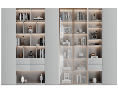 现代轻奢装饰柜