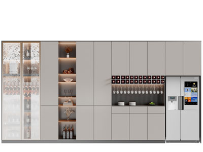 现代酒柜
