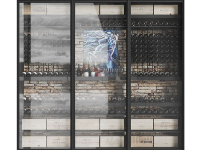 后现代金属酒架