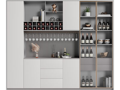 现代酒柜