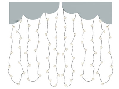 现代星星装饰灯饰挂件