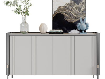 新中式玄关柜、边柜