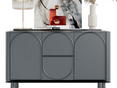 侘寂风玄关柜、边柜