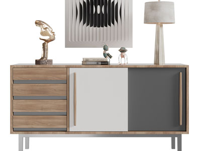 现代玄关柜、边柜