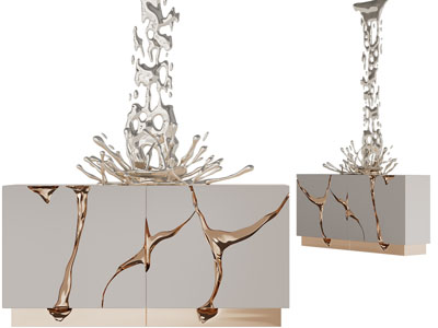 现代玄关柜、边柜