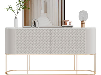 现代轻奢玄关柜、边柜