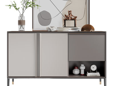 现代玄关柜、边柜