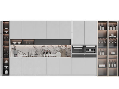 现代酒柜