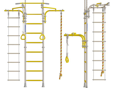 现代爬梯体育设备3d模型 现代爬梯体育设备