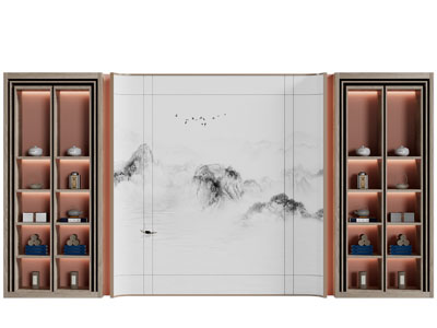新中式装饰柜