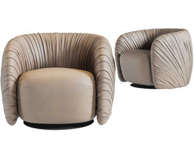 现代单人沙发3d模型 现代单人沙发