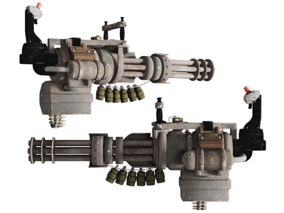 现代榴弹枪武器3d模型 现代榴弹枪武器