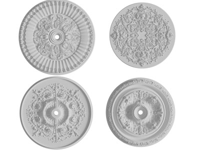 欧式雕花灯盘