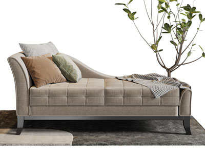 美式美人榻贵妃椅