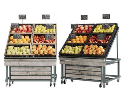 工业风loft水果货架、展柜