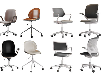 现代办公转椅