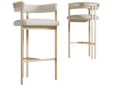 现代轻奢吧椅