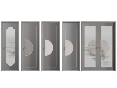 新中式平开门、大门