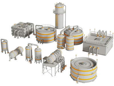 现代工业设备3d模型 现代工业设备