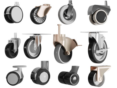 现代滑轮3d模型 现代滑轮