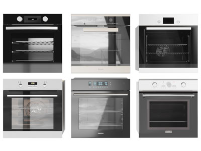 现代烤箱、微波炉厨房电器