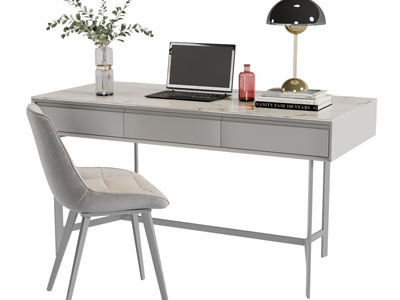 现代书桌椅组合