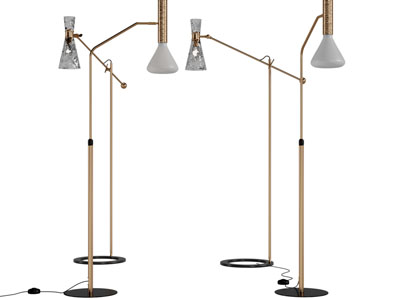 现代轻奢落地灯