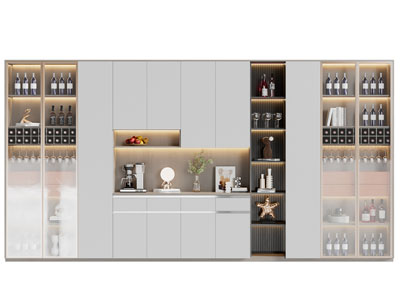 现代装饰酒柜